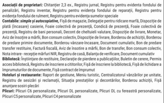 categorii tipizate 2
